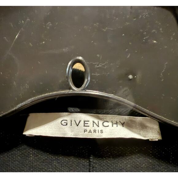 Givenchy Black Polo Shirt with Snakeskin Back Detail – Size Medium Men - Picture 4 of 10